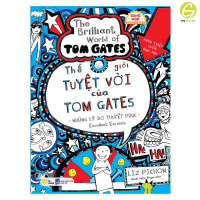 Thế Giới Tuyệt Vời Của Tom Gates - Song ngữ Việt-Anh. Truyện tranh kèm audio và từ vựng chọn lọc.