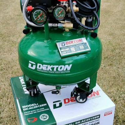 MÁY NÉN KHÍ KHÔNG DẦU 1,5HP 12L DEKTON DK-AC2912SW - HÀNG CHÍNH HÃNG