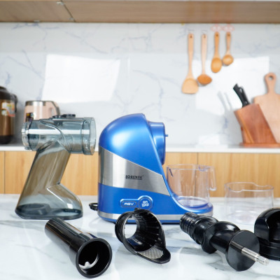 Máy ép chậm trục ngang cao cấp lõi đồng công suất khủng 450W Lorente dùng được cho cả quán, ép rau củ quả...-Hàng chính hãng