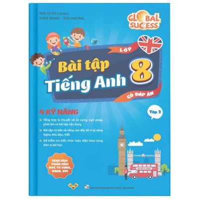 Sách - Global Success - Bài Tập Tiếng Anh 8 - Tập 2 (Có Đáp Án)