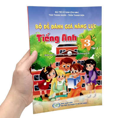 Sách - Bộ Đề Đánh Giá Năng Lực Tiếng Anh 3 - Tập 1