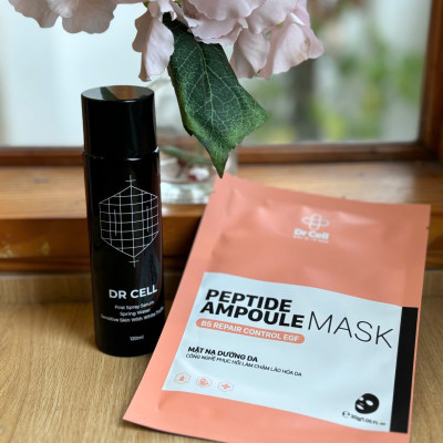 Xịt Khoáng Tế Bào Gốc Dr Cell 120ml cấp ẩm phục hồi da cho da tươi trẻ - Hàng Chính Hãng