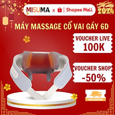 Máy Massage Cổ Vai Gáy TOKOSHI Giảm Đau Mỏi Cải Thiện Sức Khỏe Cho Văn Phòng Người Cao Tuổi