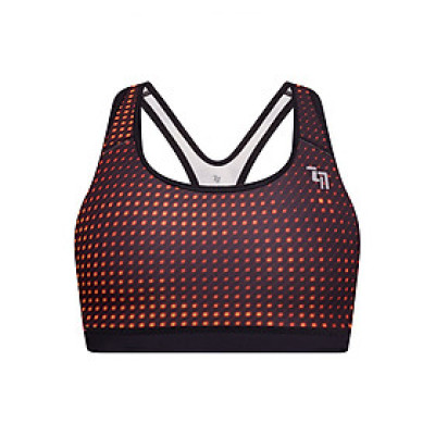 Áo Thể Thao Nữ Just Feel Free H6512 - Cam Đen