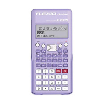 Máy Tính Khoa Học Flexio (Tím) Fx799Vn