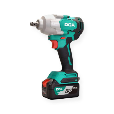 MÁY SIẾT BULONG KHÔNG CHỔI THAN DÙNG PIN 20V/5AH SẠC 4A DCA ADPB698DM - HÀNG CHÍNH HÃNG