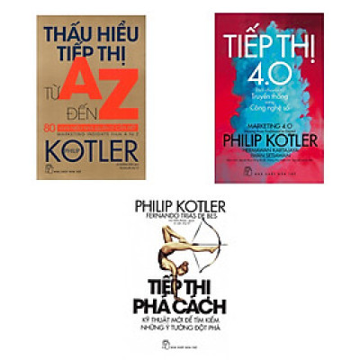 Combo 3 Cuốn Kỹ Năng Kinh Doanh, Tiếp Thị : Thấu hiểu Tiếp thị từ A đến Z Khái Niệm Nhà Quản Lý Cần Biết + Tiếp Thị Phá Cách + Tiếp Thị 4.0 Dịch chuyển từ Truyền thống sang Công nghệ số / BooksetMK( Bộ Sách Marketing 4.0 , Kinh Doanh Hay Của Thời Đại)