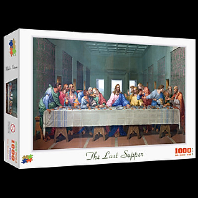 Bộ tranh xếp hình cao cấp 1000 mảnh – The Last Supper (50x80cm)