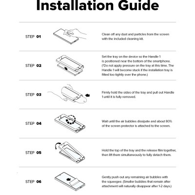 [Combo 2] Dán cường lực cho Samsung Galaxy Z Fold 7 RINGKE Cover Display Easy Slide Tempered Glass (Màn hình ngoài) - Hàng Chính Hãng