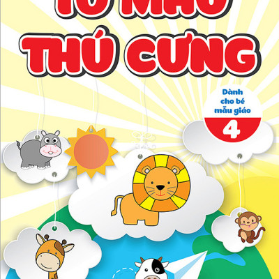 Combo Tô Màu Thú Cưng (5 quyển) - KV