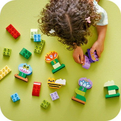 LEGO DUPLO 10444 Đồ Chơi Lắp Ráp Vườn Hoa Sáng Tạo (45 Chi Tiết)