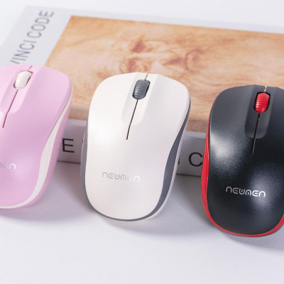 Chuột Máy Tính Không Dây - Newmen F116 - Màu Đen Đỏ