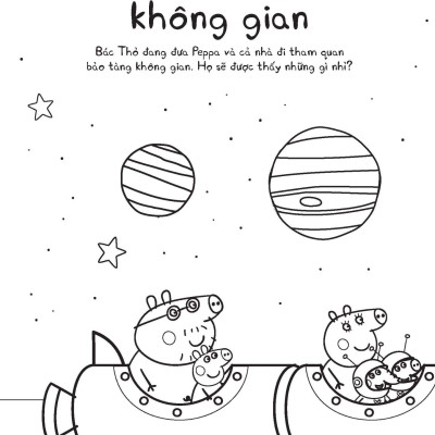 Khéo Tay Tô Màu - Thám Hiểm Không Gian