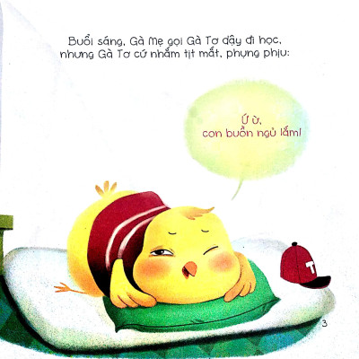 Bé Tập Kể Chuyện - Mỗi Tuần Một Câu Chuyện - Gà Tơ Đi Học (Tái Bản)