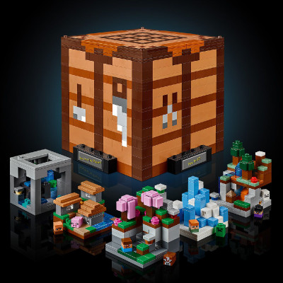 LEGO MINECRAFT 21265 Đồ Chơi Lắp Ráp Mô Hình Khối Hộp Chế Tác (1195 Chi Tiết)