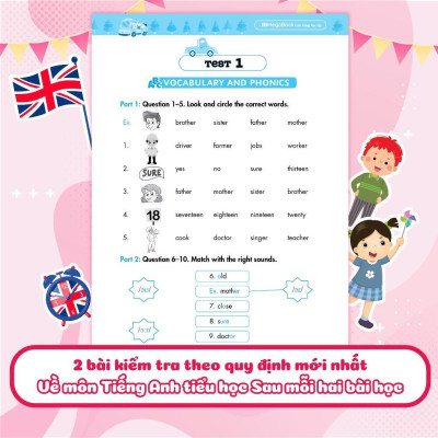 Sách - Big 4 Bộ Đề Tự Kiểm Tra 4 Kỹ Năng Nghe - Nói - Đọc - Viết Cơ Bản Và Nâng Cao Tiếng Anh Lớp 3 - Tập 2 - Megabook