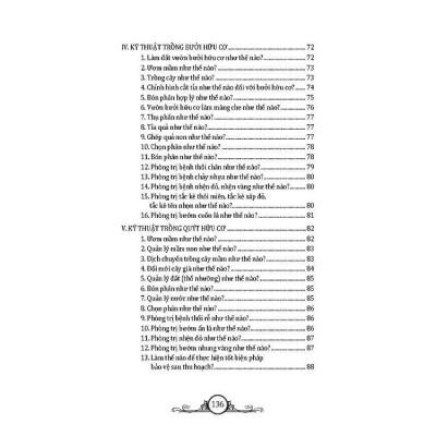 Sách - Kỹ Thuật Trồng Cây Ăn Trái Và Cây Lương Thực Hữu Cơ - Lê Ninh - VIETNAMBOOK