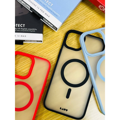 Ốp LAUT Huex Protect For iPhone 14 Pro/ 14 Pro Max Mặt Lưng Trong Kính Cường Lực Không Ngả Màu Chống Xước Chống Sốc 4,2m Hàng Chính Hãng
