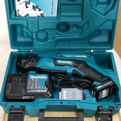 MÁY CƯA KIẾM DÙNG PIN 12V 210W 13MM MAKITA JR105DSYE (2 PIN 12V MAX 1.5AH, 1 SẠC NHANH) - HÀNG CHÍNH HÃNG