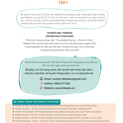 Sách - Pomath - Toán Tư Duy Cho Trẻ Em 8-9 Tuổi - Tập 1