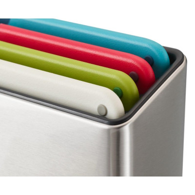 Bộ 4 thớt phân loại Joseph Joseph Folio Icon Steel (Mcolour) - 008340