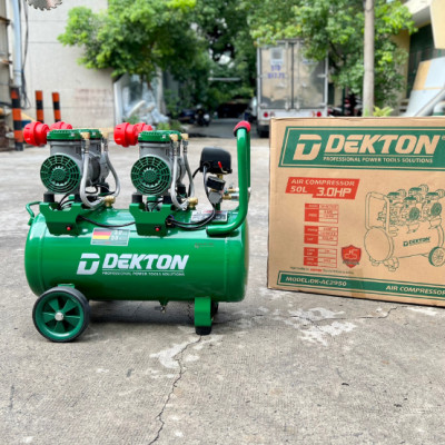MÁY NÉN KHÍ  KHÔNG DẦU  25L DK-AC2825 DEKTON-HÀNG CHÍNH HÃNG