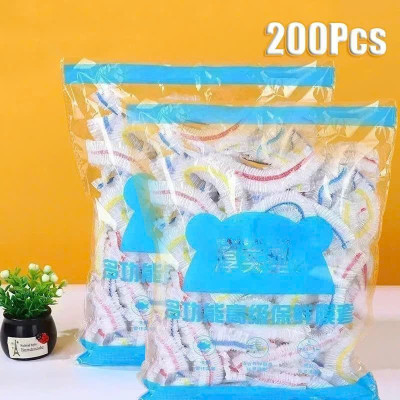 Set 200 Túi Bọc Thực Phẩm size lớn - Màng bọc thực phẩm size lớn Dùng Một Lần