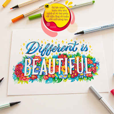 Bút lông màu STABILO Pen 68 brush PN68BR - Xanh lá chuối (43)