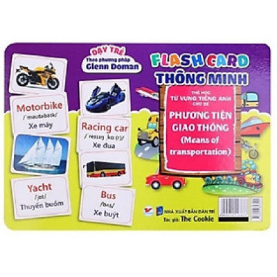Sách - Flash Card Thông Minh - Phương Tiện Giao Thông - Tân Việt Books
