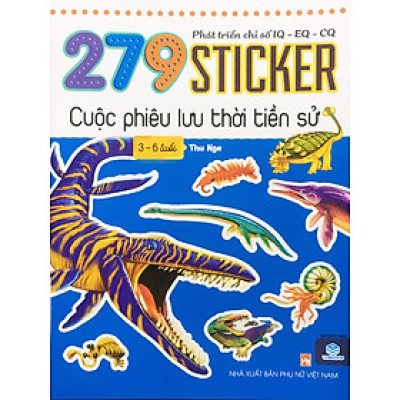 279 Sticker cuộc phiêu lưu thời tiền sử