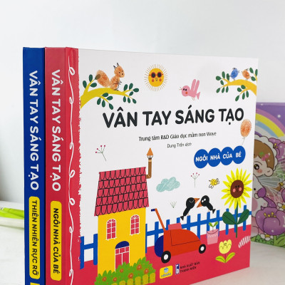Sách - Vân Tay Sáng Tạo Ngôi Nhà Của Bé - ndbooks