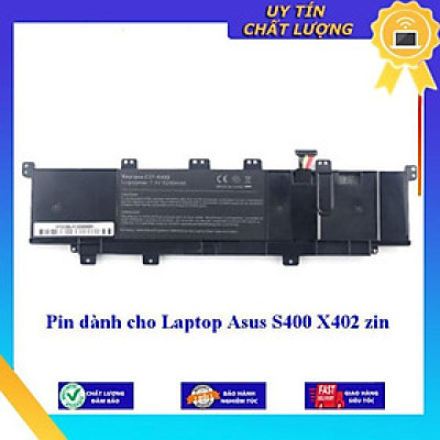 Pin dùng cho Laptop Asus S400 X402 - Hàng Nhập Khẩu New Seal