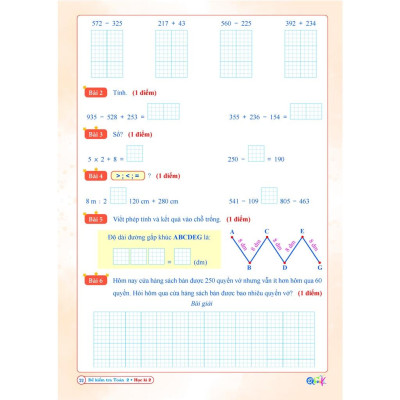 Sách - Combo Bài Tập Tuần và Đề Kiểm Tra lớp 2 kết nối - Toán và Tiếng Việt Học kì 2 (4 cuốn)