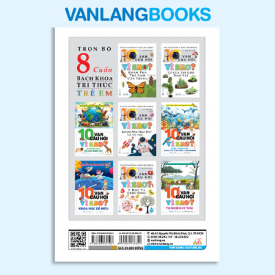 10 Vạn Câu Hỏi Vì Sao? Du Hành Vào Thế Giới Động Vật - Vanlangbooks
