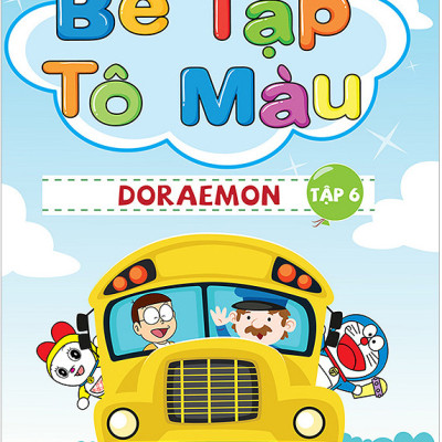 Combo Bé Tập Tô Màu Doraemon ( 10 quyển ) (BÌA NGẪU NHIÊN ) - KV