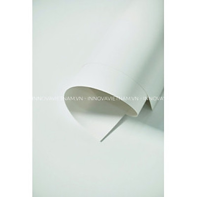 Giấy nhựa trắng mờ (White matte PET) dầy 115 khổ 32x47