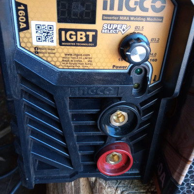 MÁY HÀN ĐIỆN TỬ 160A INGCO ING-MMA1602 (CHUYÊN KÉO QUE 1.6-4.0MM) - HÀNG CHÍNH HÃNG