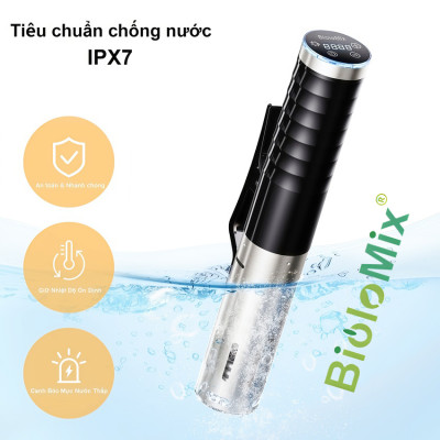 Máy nấu chậm Sous vide dùng cho gia đình thương hiệu Mỹ cao cấp BioloMix SV-9002 - Hàng nhập khẩu