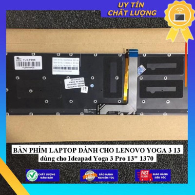 BÀN PHÍM LAPTOP dùng cho LENOVO YOGA 3 13 dùng cho Ideapad Yoga 3 Pro 13" 1370 - Hàng Nhập Khẩu New Seal
