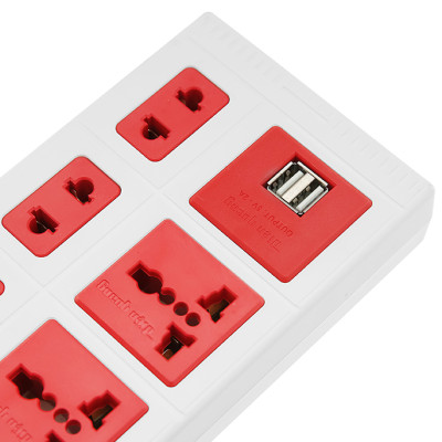 Ổ cắm điện Điện Quang 5 lỗ 2 USB 5m ECO ĐQ ESK 5WR 5ECO 2A