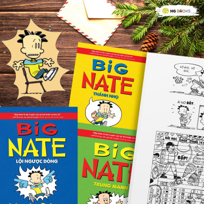 Truyện tranh Big Nate: On a Roll - Tập 3: Trúng mánh - Bản tiếng Việt