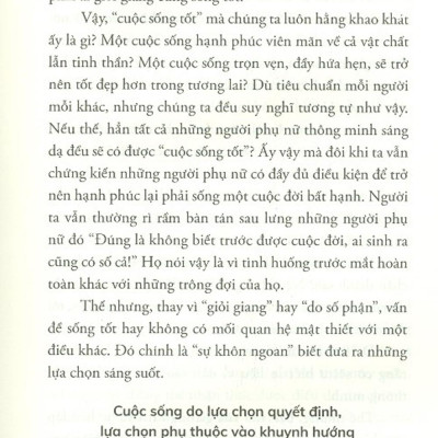 Tuổi 20 Quyết Định Hạnh Phúc Cả Đời Người Phụ Nữ