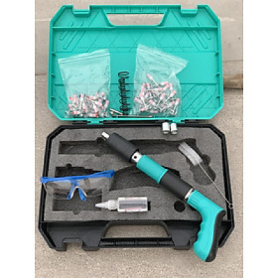 Máy bắn đinh bê tông thế hệ mới, Súng bắn đinh hạt nổ tặng kèm 50 đinh 