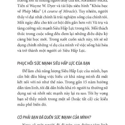 Siêu Hấp Lực - Bí Quyết Thu Hút Bất Cứ Thứ Gì Bạn Muốn