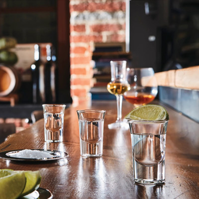 Bộ 6 Ly Thủy Tinh Ypsilon Shot Bormioli Rocco 157110B32021990 (70ml / Ly)