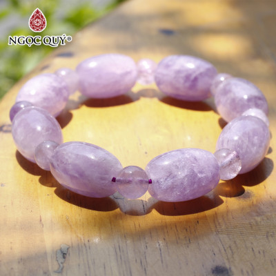 Vòng lu thống thạch anh tím ngọc mệnh hỏa. thổ - Ngọc Quý Gemstones