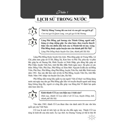 Sách - Chinh Phục Đỉnh Olympia Ngân Hàng Câu Hỏi Có Đáp Án Và Giải Thích Lịch Sử  - Khang Việt Book