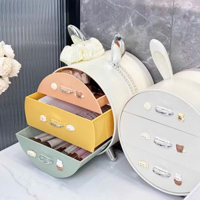 Kệ Đựng Mỹ Phẩm Để Bàn – Tủ Trang Điểm Mini – Hộp Lưu Trữ Nước Hoa & Đồ Make Up - HÀNG CHÍNH HÃNG MINIIN