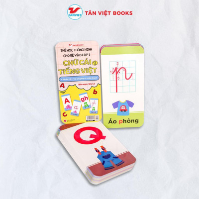Sách - Bộ Thẻ Học Thông Minh Cho Bé Vào Lớp 1 - Tân Việt Books