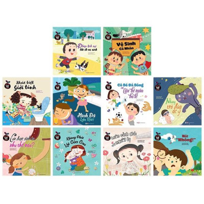 Sách - Bộ Sách Giáo Dục Giới Tính (Bộ 10 Quyển) (Tái Bản 2024)